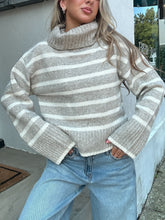 Load image into Gallery viewer, ZSUPPLY Josephine stripe turtleneck sweater
